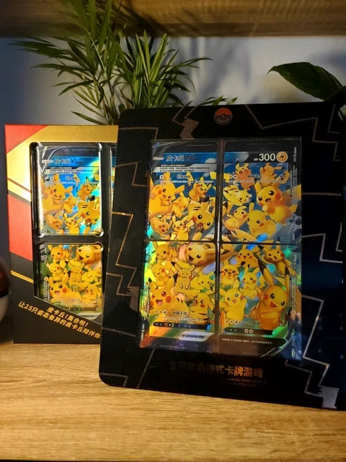 Coffret Pokémon Pikachu – Idéal collection / cadeau – édition limitée